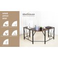 US L shaped computer desk Walnut
