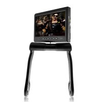 8.5 Inch TFT LCD Armrest Monitor With Built-In DVD Player - Black