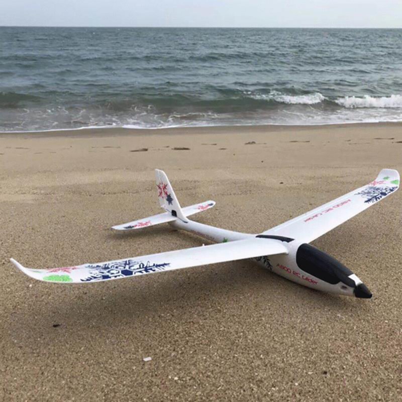 A800 2.4G RC Airplane 5ch 780mm Wing Span 3d6g System Model RC Plane Fixed Wing Push-Speed Remote Control Glider