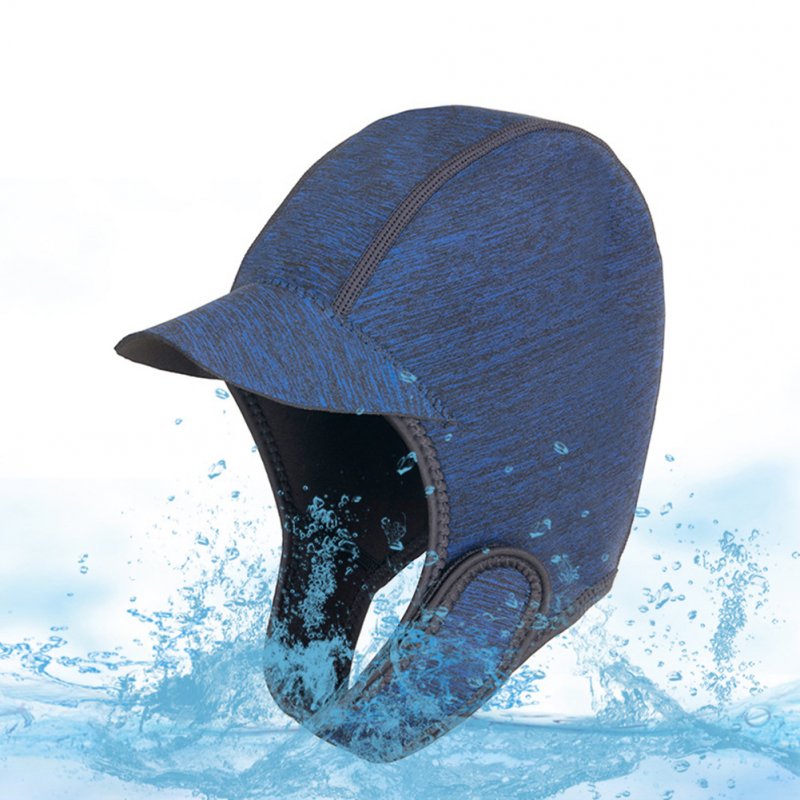 Scuba Diving Hood 2mm With Chin Strap Surfing Cap Thermal Hood For Swimming Kayaking Snorkeling Sailing Canoeing Water Sports 