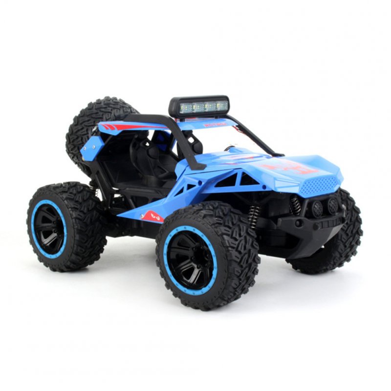 1:14 Half-scale Remote Control Car with Light 25KPH 2WD High-speed Climbing RC Car Model Toy White