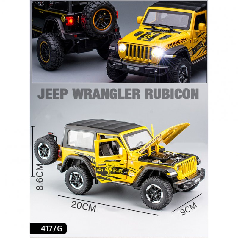 Simulation 1:22 Off-road Vehicle Model Children Alloy Pull Back Car Model Toy for Christmas Birthday Green