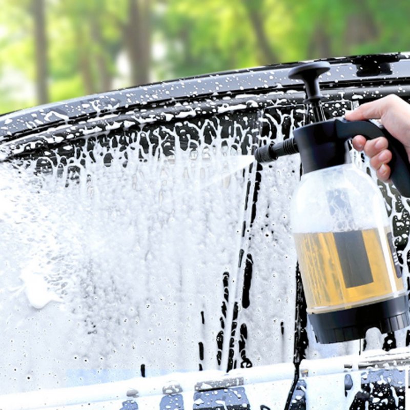 2L Foam Watering Can Hand-held Sprayer Car Washing Cleaning Tool Manual Watering Flower Pot