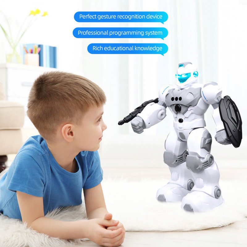 Remote Control Robot Gesture Sensing Programmable Intelligent RC Robot Early Educational Toys
