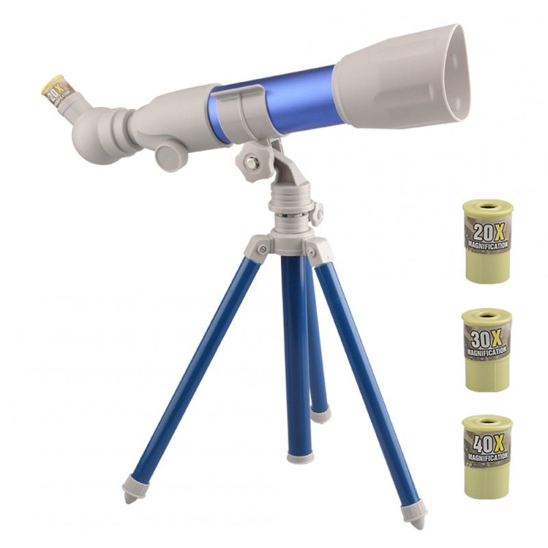 Students Astronomical Telescope With Tripod High-definition Eyepiece Science Experiment Stem Toys 