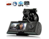 Dual Camera Car Blackbox DVR with GPS Logger and G-Sensor Dual Camera Car Blackbox DVR with GPS Logger and G-Sensor
