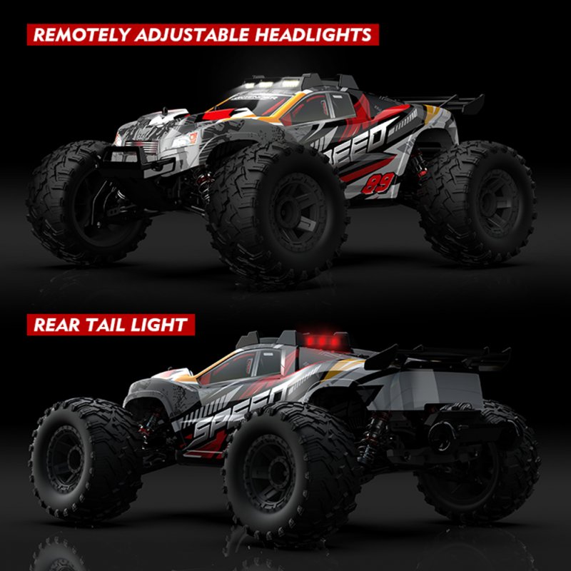 G105 1:10 Scale RC Car 2.4ghz 4wd 46km/h+ High-speed Big Wheel RC Car Off Road Waterproof 