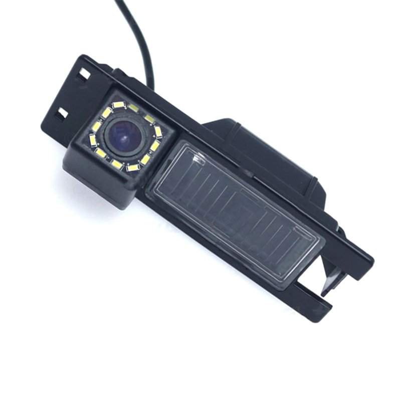 Car Reversing Backup Camera 12 Lights Hd Night Vision Rear View Parking Camcorder Safe Driving Camera 