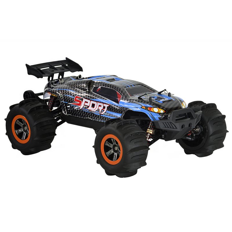 Xlf F-10 Full-scale Four-wheel Drive Off-road Vehicle 1:12 Bigfoot High-speed 2.4g Remote Control 2216 Outer Rotation Motor Rc  Model  Car Two-wheel double battery