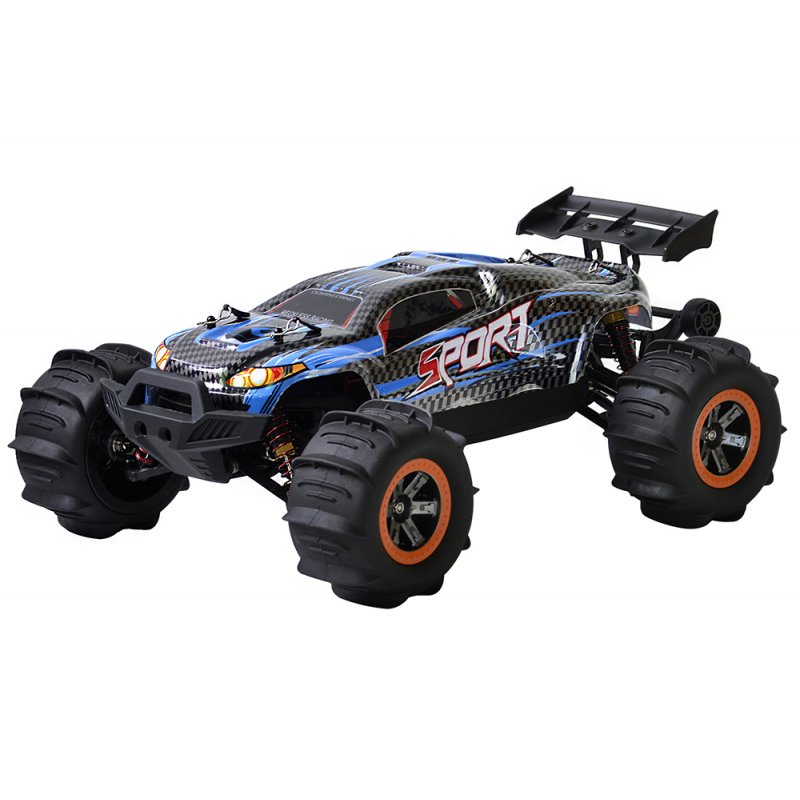 Xlf F-10 Full-scale Four-wheel Drive Off-road Vehicle 1:12 Bigfoot High-speed 2.4g Remote Control 2216 Outer Rotation Motor Rc  Model  Car Two-wheel double battery