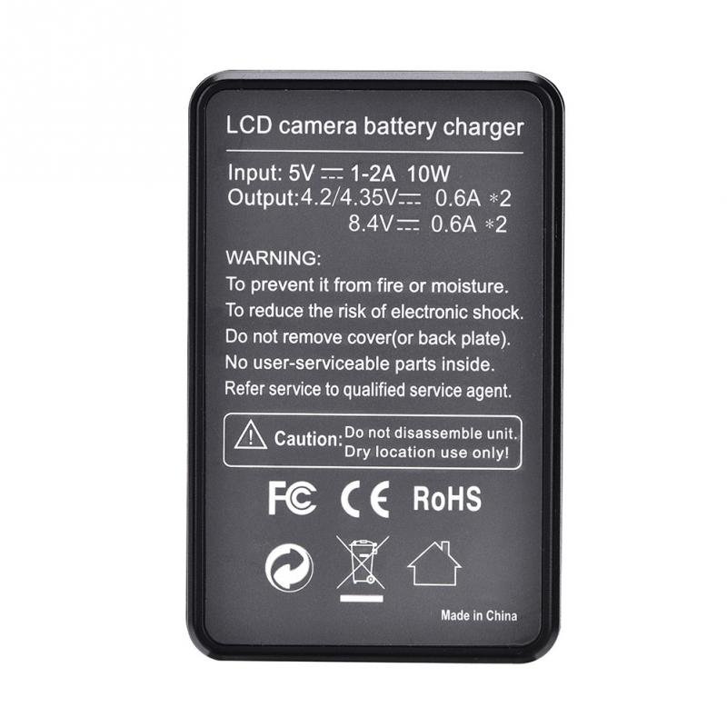 LCD Display USB Input Dual Channel Camera Battery Charger for Sony NP-FZ100 Battery for Sony a9 a7RIII a7III NP-FZ100