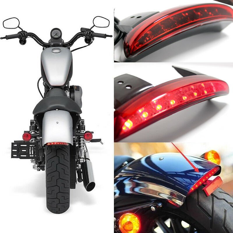 Motorcycle LED Taillight Mudguard Brake Light for -Davidson Sportster 883 X