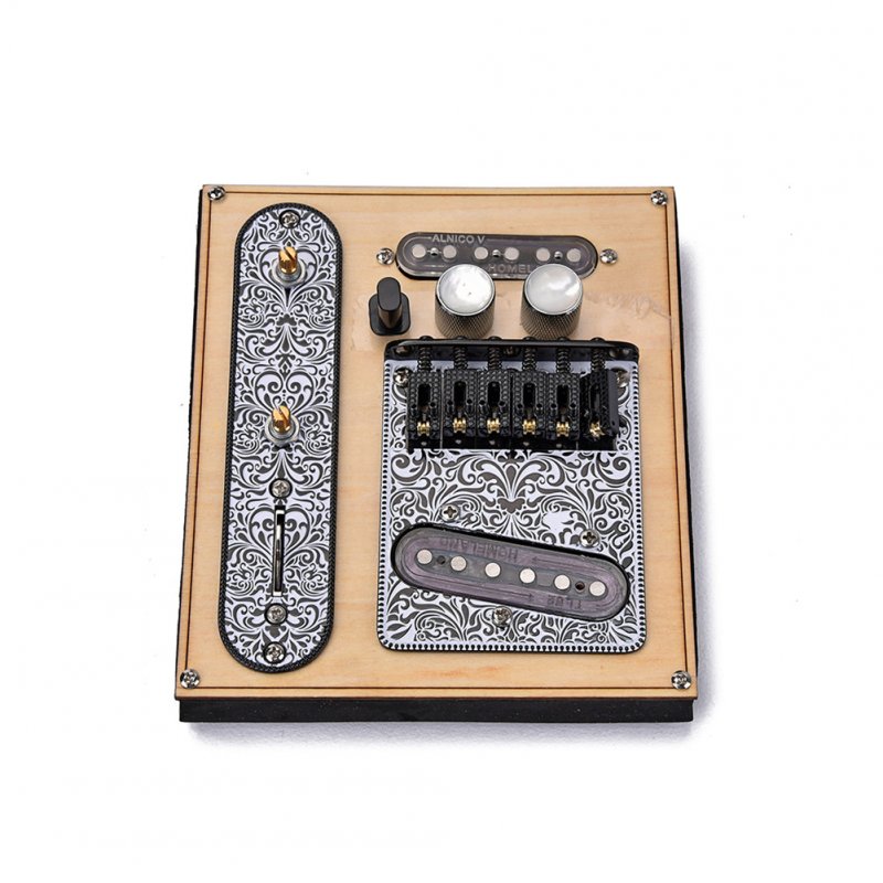 3 Way Prewired Control Plate Bridge Neck and Bridge Pickups Set for TL Musical Instrument Parts