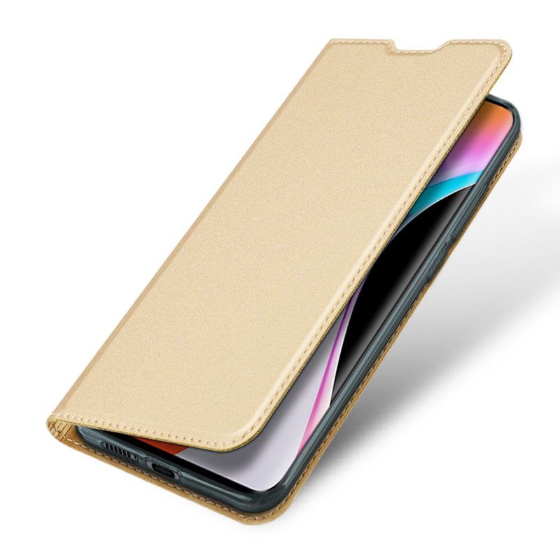 DUX DUCIS For XIAOMI 10/MI 10 Pro Fall Resistant Mobile Phone Cover Magnetic Leather Protective Case with Cards Slot Bracket 