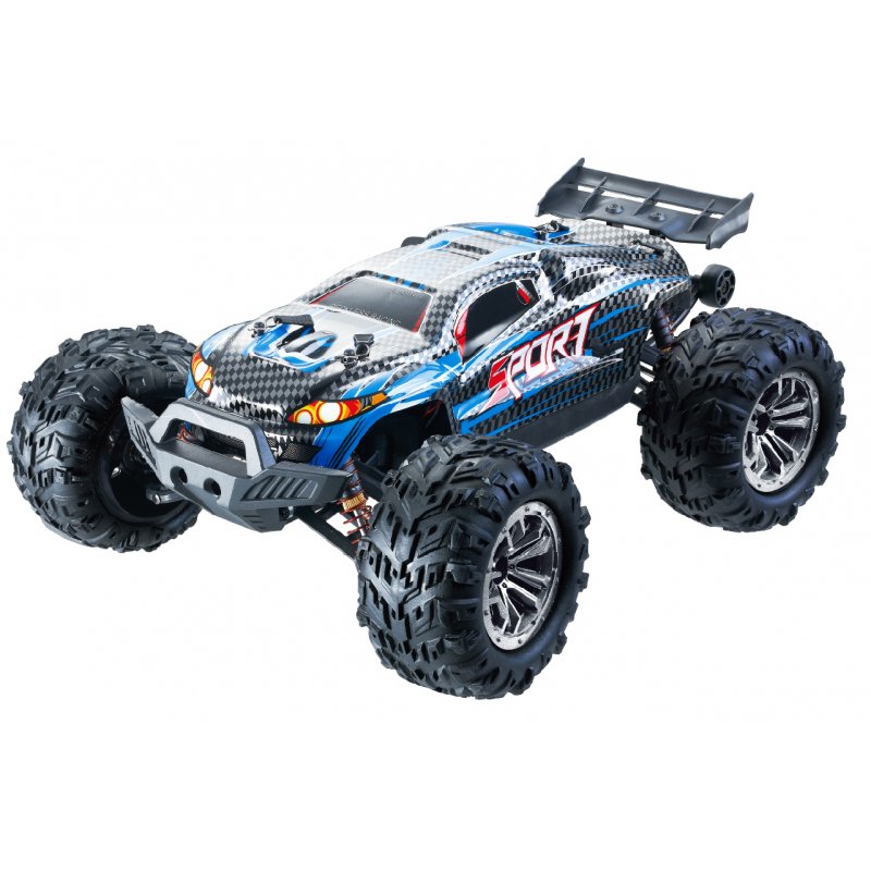 Xlf F-10 Full-scale Four-wheel Drive Off-road Vehicle 1:12 Bigfoot High-speed 2.4g Remote Control 2216 Outer Rotation Motor Rc  Model  Car Two-wheel double battery