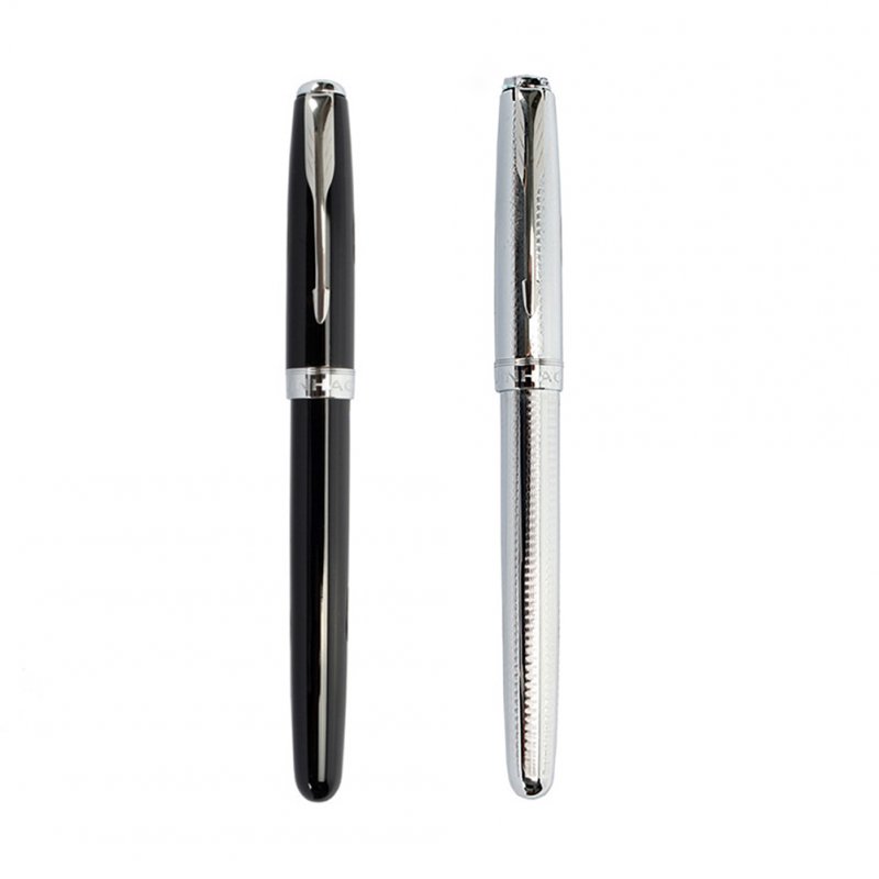 Engraved Signature Pen Advertising Gift Promotion Fountain Pen Office Supplies (0.5mm Straight Tip Pen - 26 Tip) 