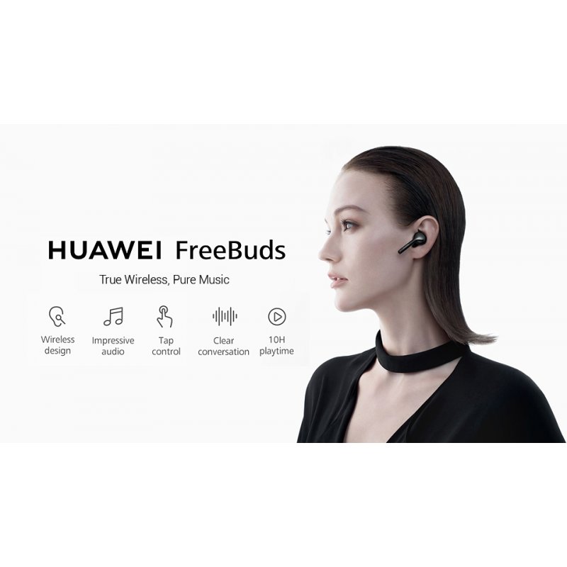 Original HUAWEI FreeBuds Wireless Bluetooth Earphone with Mic Music SportFashion Touch Headset Handfree Dynamic+Balance Earphone 