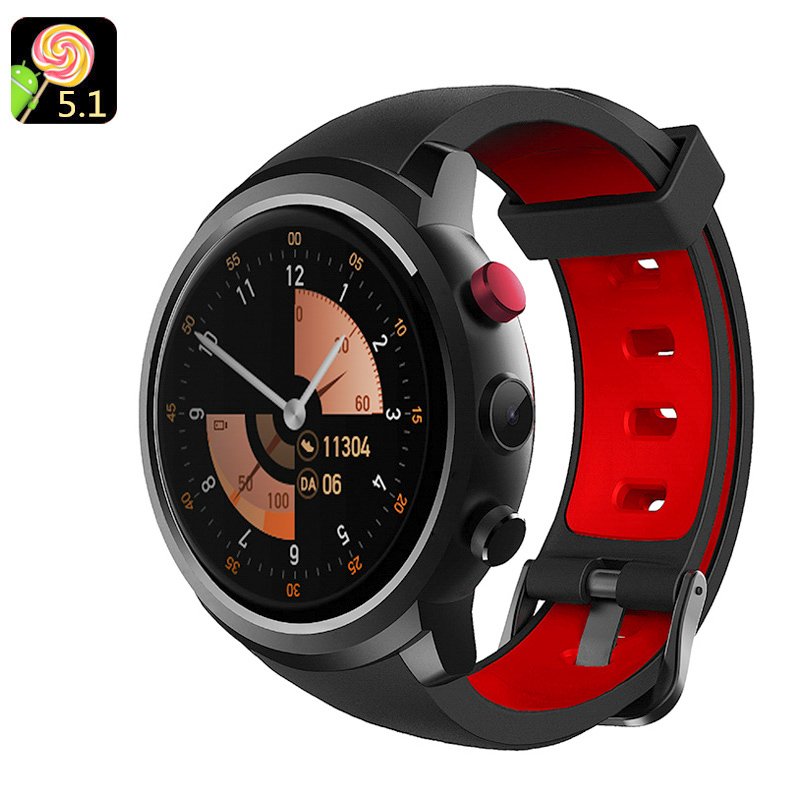 Android 5.1 Watch Phone(Black)
