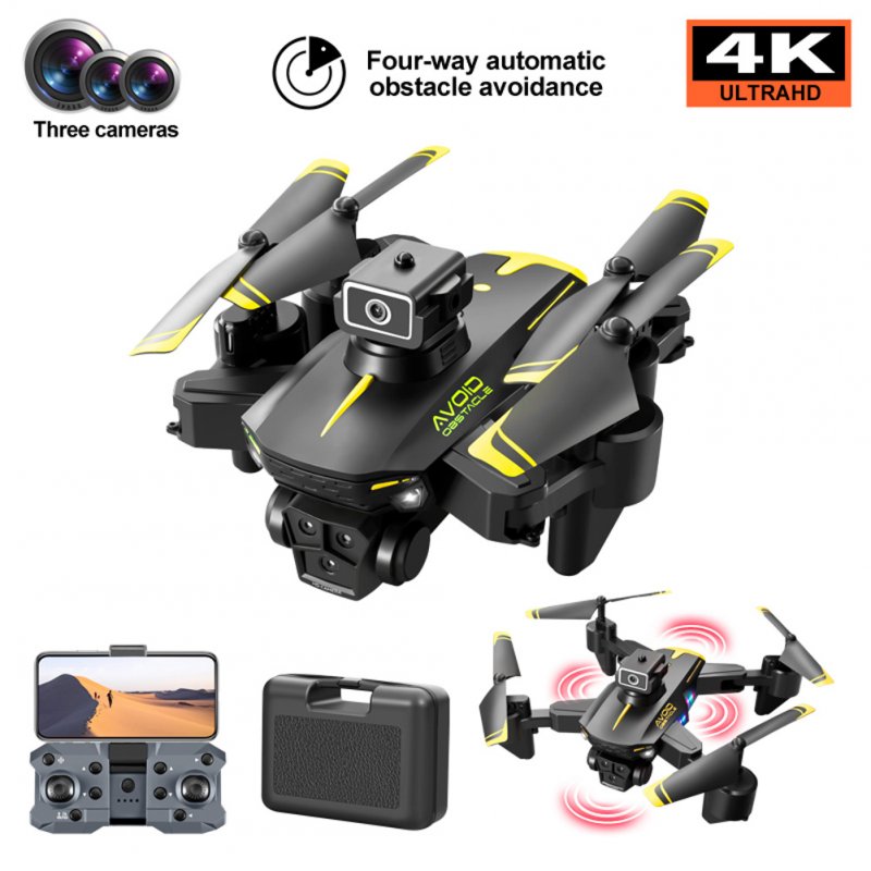 Ky605s Mini Drone with 3 Camera Optical Flow Localization Four-Way Automatic Obstacle Avoidance RC Quadcopter 