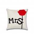 Proverbs Printing Pillow Cover