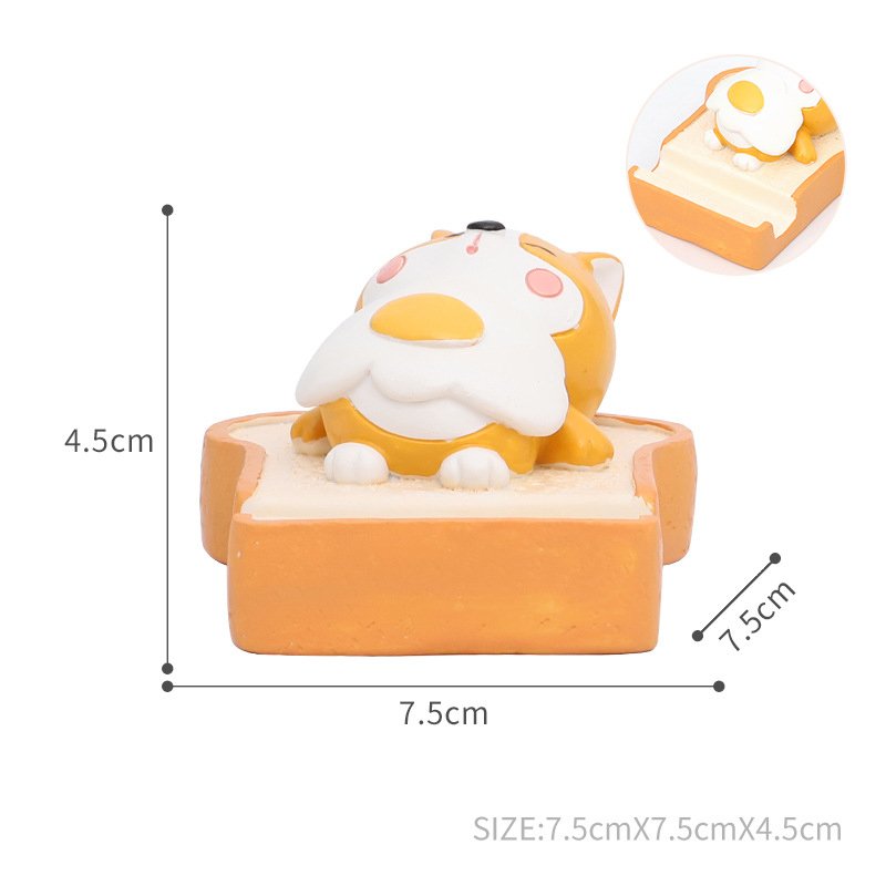 Resin  Creative  Mobile  Phone  Holder Cute Animal Image Living Room Office Home Ornaments 