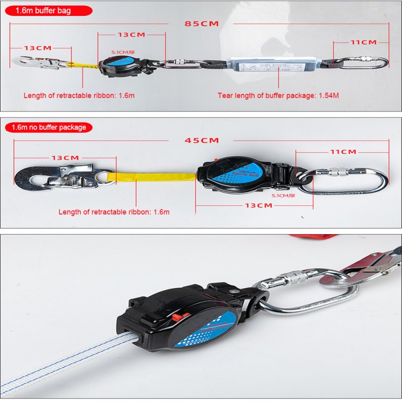 Anti-falling Outdoor Work Safety  Rope speed Difference Type Automatic Controller