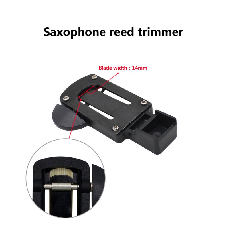 Practical Tenor/Alto/Soprano Saxophone Reeds Corrector B Flat Sax Reed Trimmer Alto