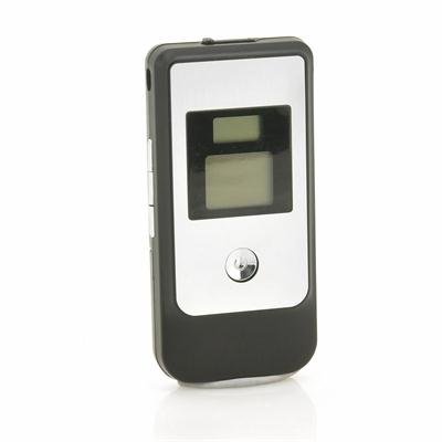 Breathalyzer with Retractable Mouthpiece