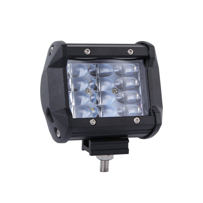 108W 4 Rows LED Work Light Bar for Offroad Off-road Truck  6000K white_2pcs/set