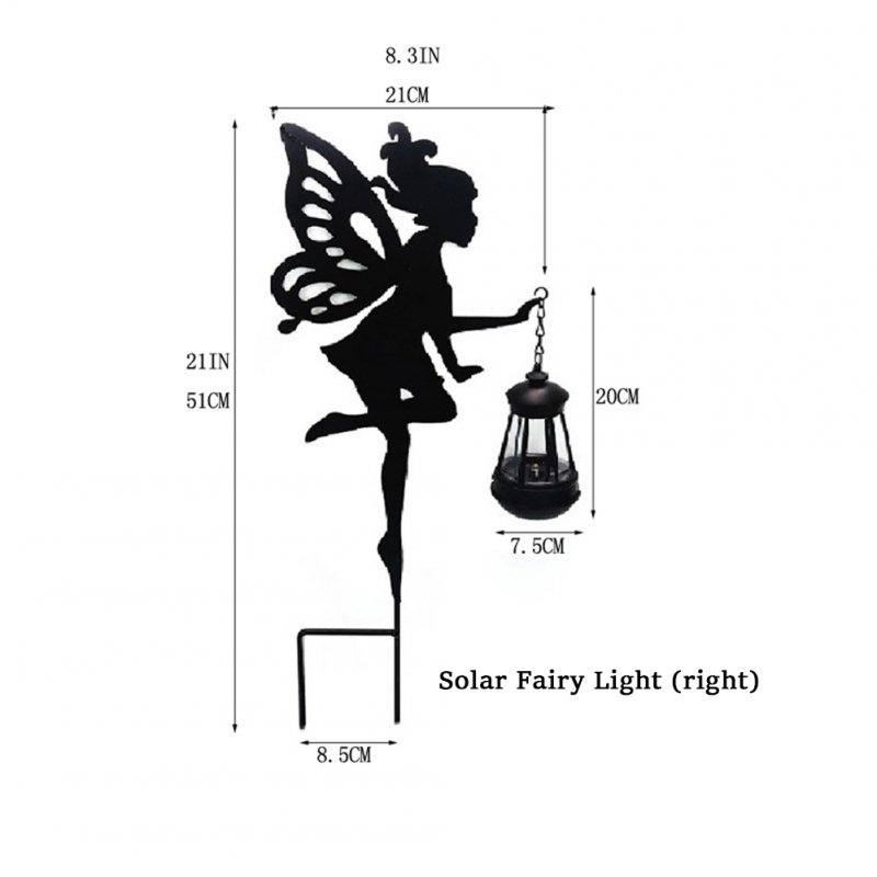 Solar Outdoors Lights Party Lamps Gardens Floor 2 Ground Insert 2 Lamps Iron Flower Fairy Lawns Light For Outside Garden 