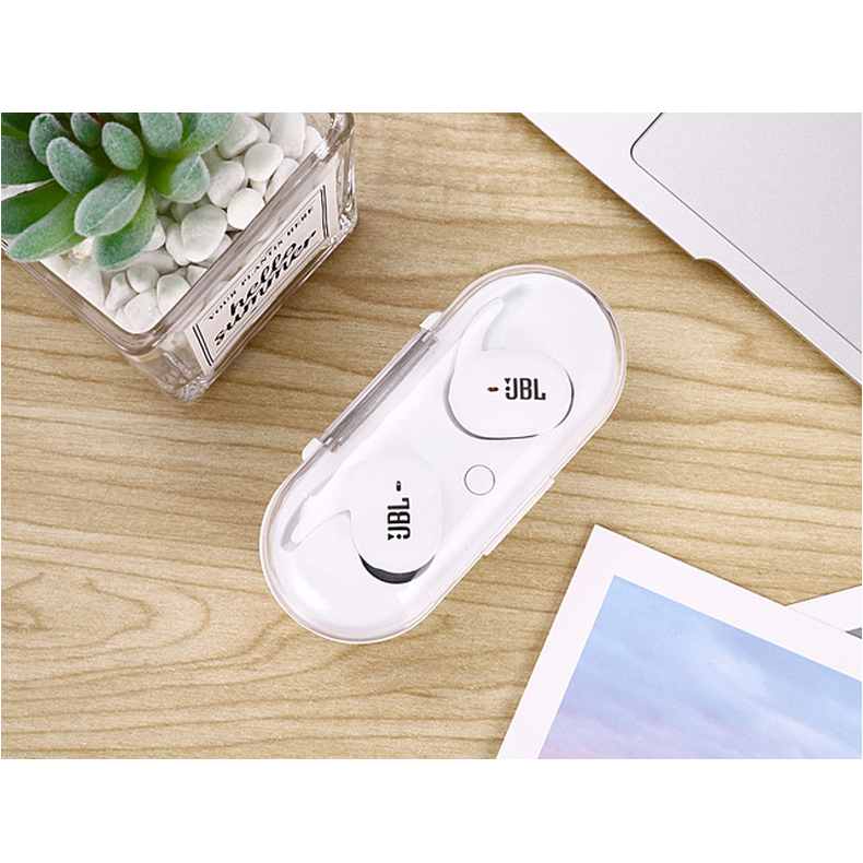 TWS4 Twins Wireless Earbuds Mini Bluetooth V5.0 Stereo Headset Earphone Universal for Smartphone with Bluetooth Function white