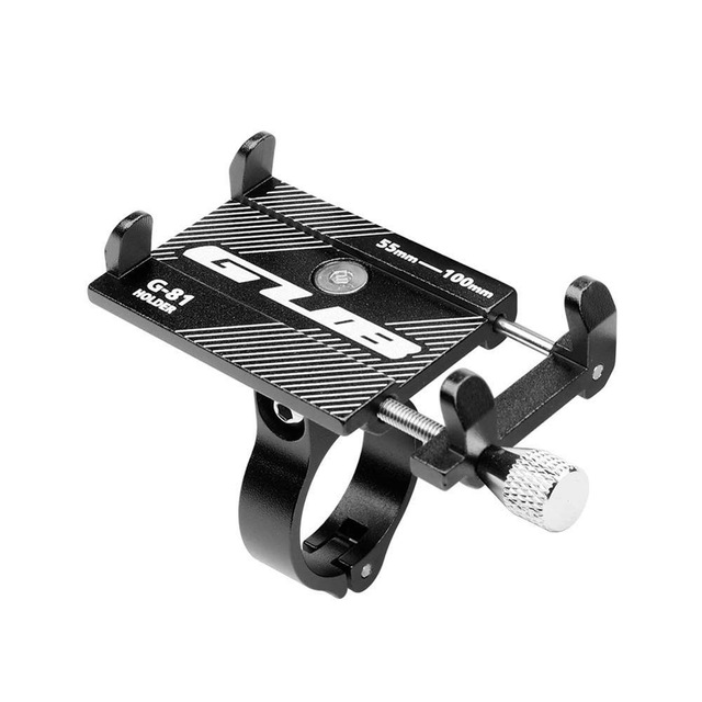 Aluminum Alloy Bicycle Phone Holder Motorcycle Handlebar Mount for 3.5-6.2