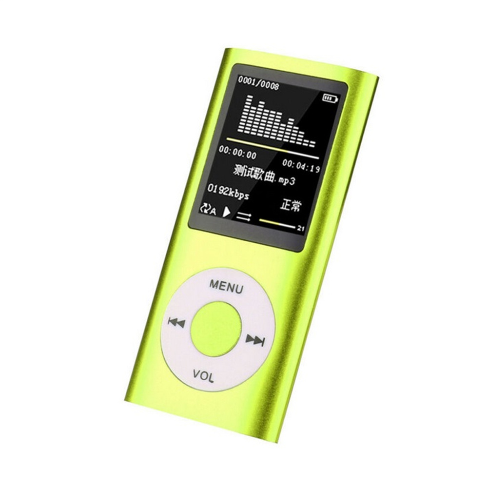 1.8-inch MP3 Player Music Playing Built-in FM Radio Recorder Ebook Player