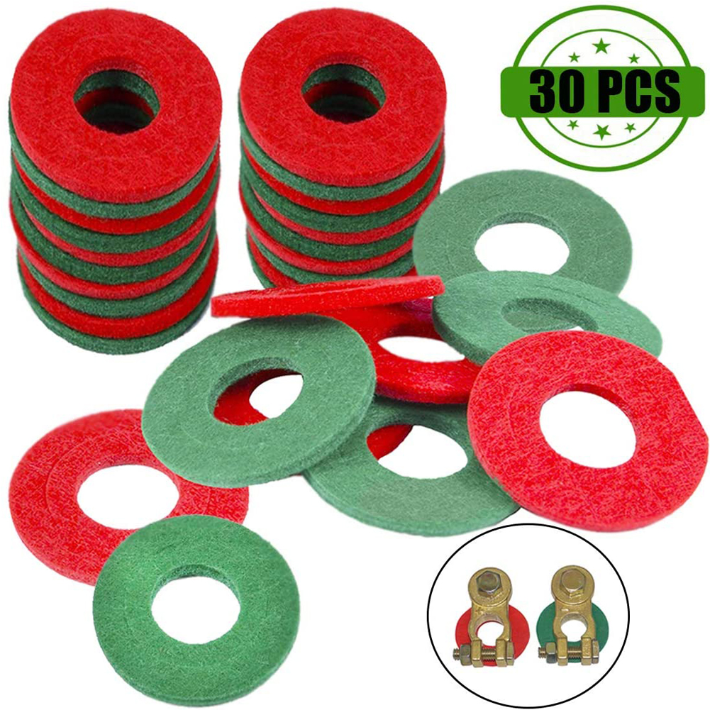 Wholesale 30 pcs Battery Terminal Anti Corrosion Fiber Washers Battery