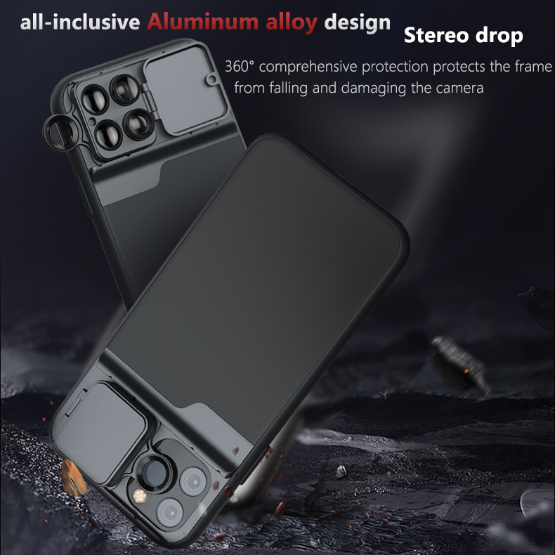 Phone Camera Lens 11 Smartphone PRO MAX Wide Angle Lens Cpl Filter Lens Mobile Phone Accessories iPhone11 PRO five lens phone case