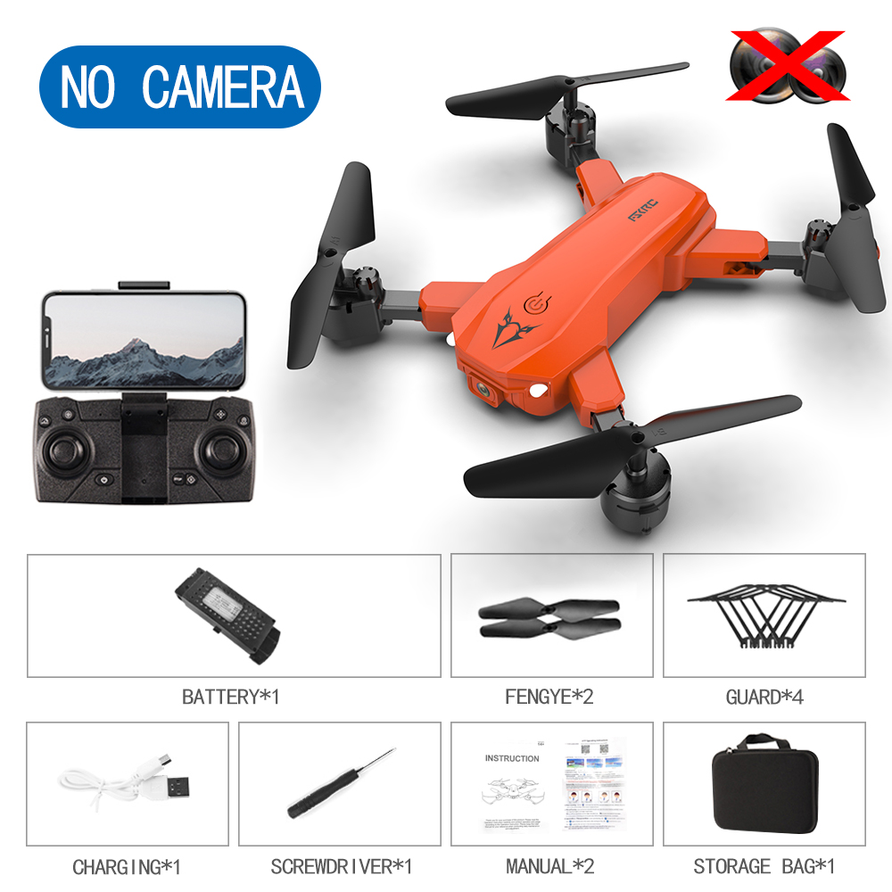 S80  2.4g  Drone Black Orange Drone Toy Orange without camera