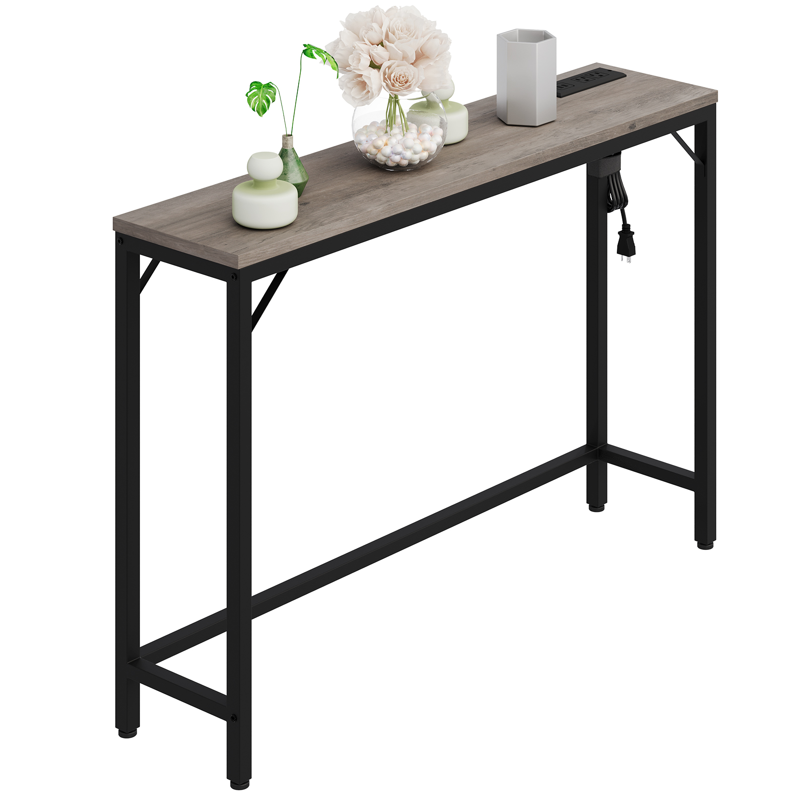 US GARVEE ST002 Behind Sofa Table, Grey