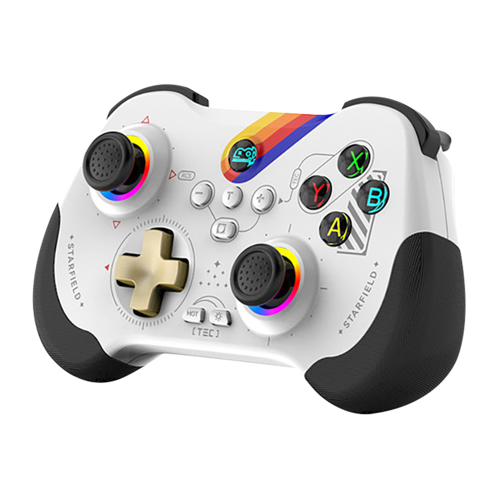 Z01 Game Controller Wireless Game Console 6 Axial Gyro Joystick Double Vibration