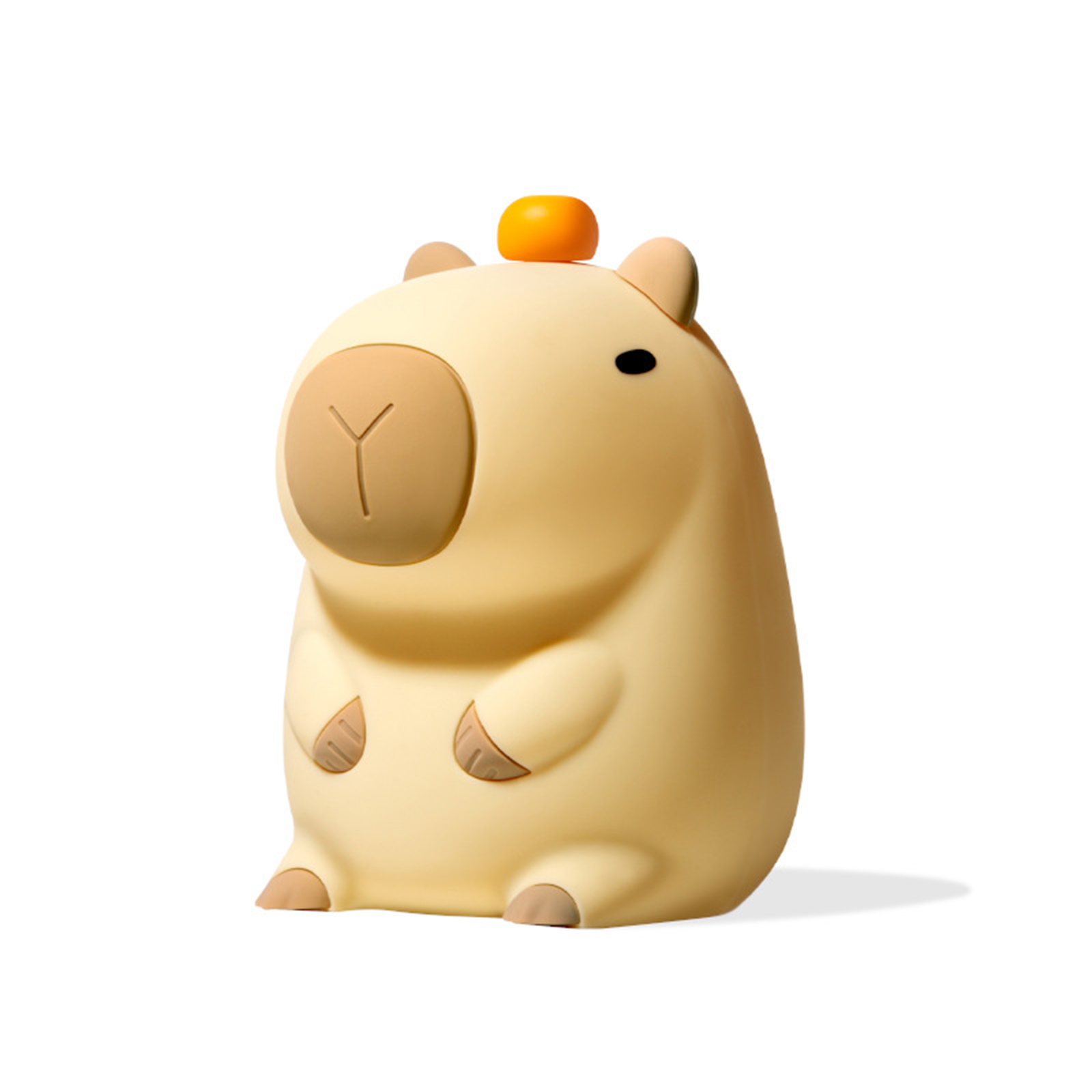 Capybara LED Night Light Cute Capybara Night Lamp 800mAh Battery Nursery Night Light Bedside Table Lamp For Boys Girls Kids 3.86x6.5x4.33 In warm light
