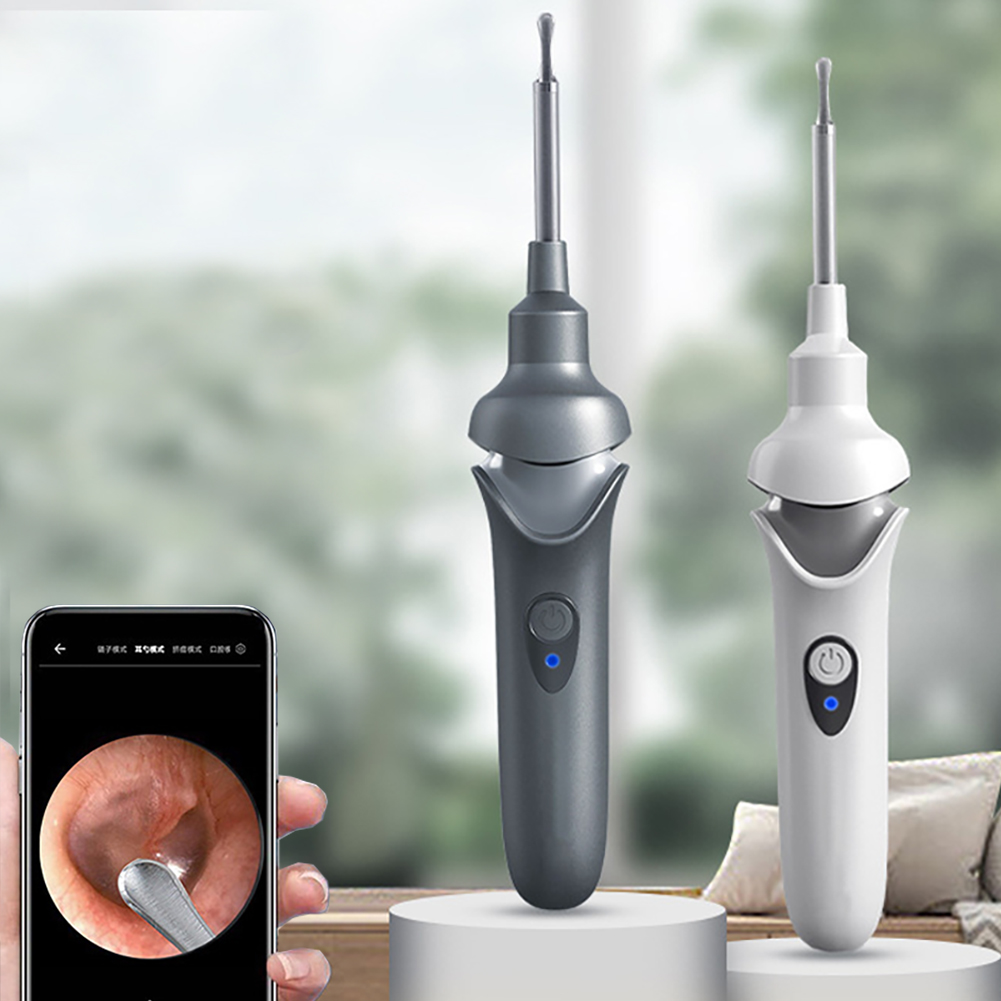 Ear Cleaner with Camera, APP Intelligent Visual Ear Wax Removal Tool with Light