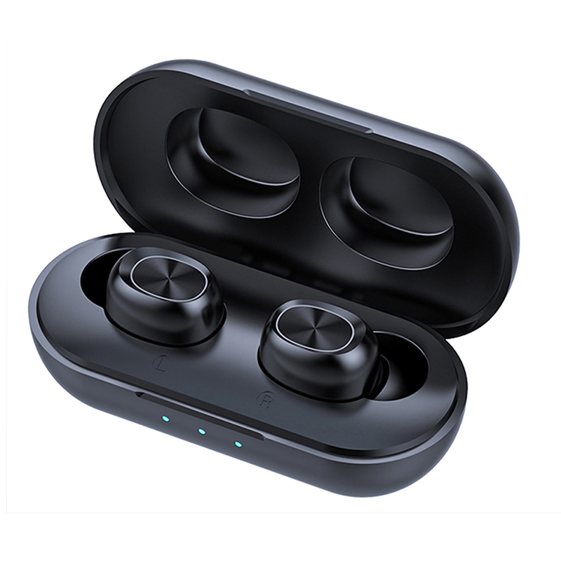 B239 TWS True Wireless Earbuds Wireless Bluetooth 5.0 with Microphone with Charging Box Sweatproof  black