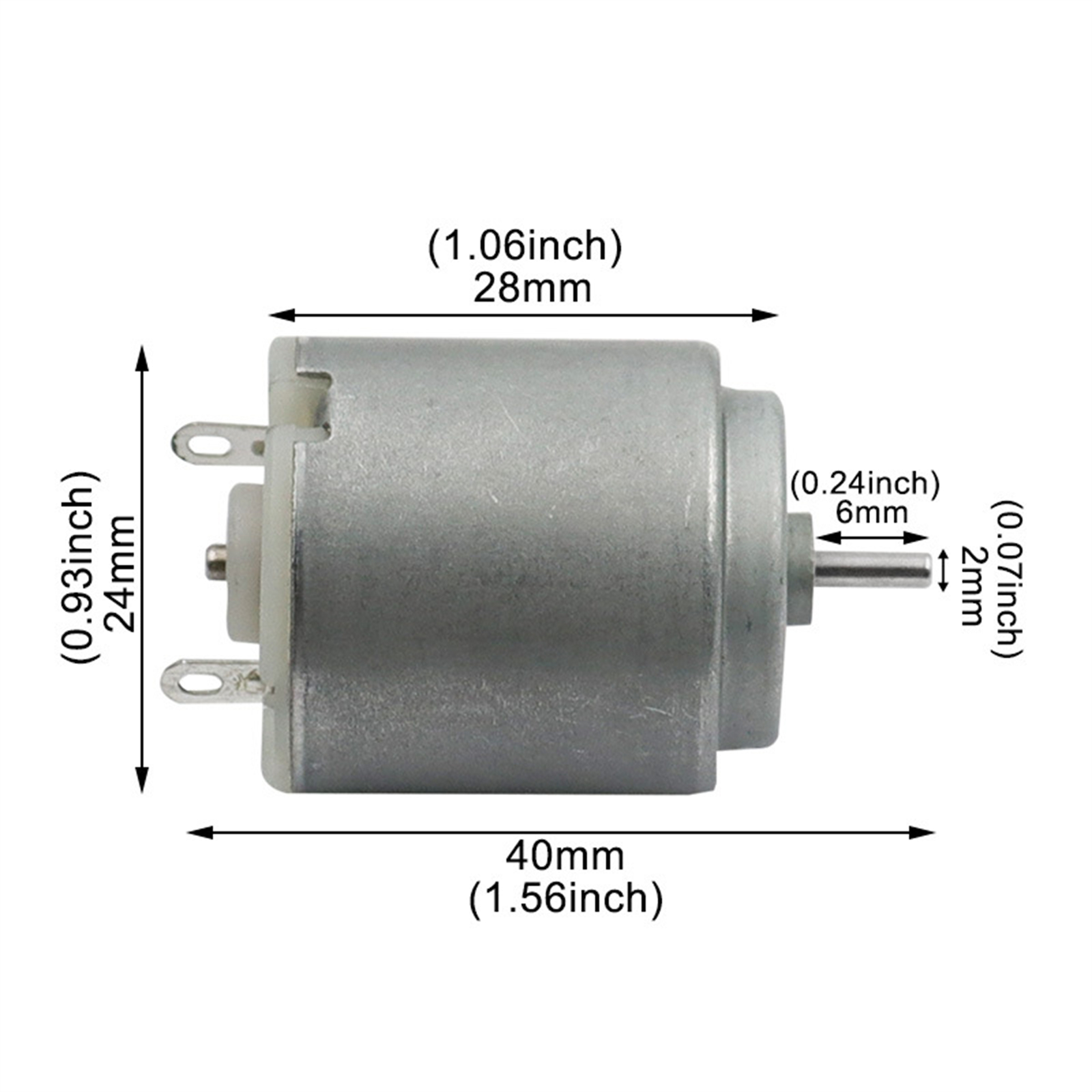 Micro 260 Motor High Speed Stainless Steel Motor for Mini Fan Electric RC Car Boat Toy Electric Toothbrush 1