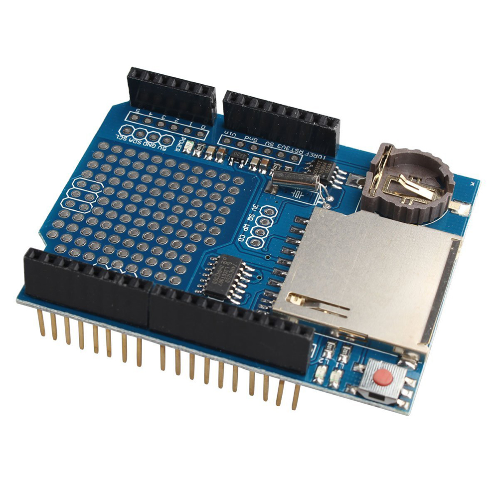 Data Logger Module Logging Shield Data Recorder DS1307 for Arduino SD Card XD-204