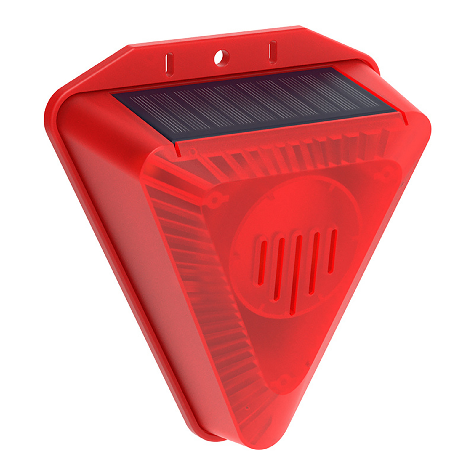 Outdoor Solar Siren Detector Security Alarm With 129db Dog Barking LED Flashing Warning Strobe Light For Home Villa Farm Barn N911Q dog barking