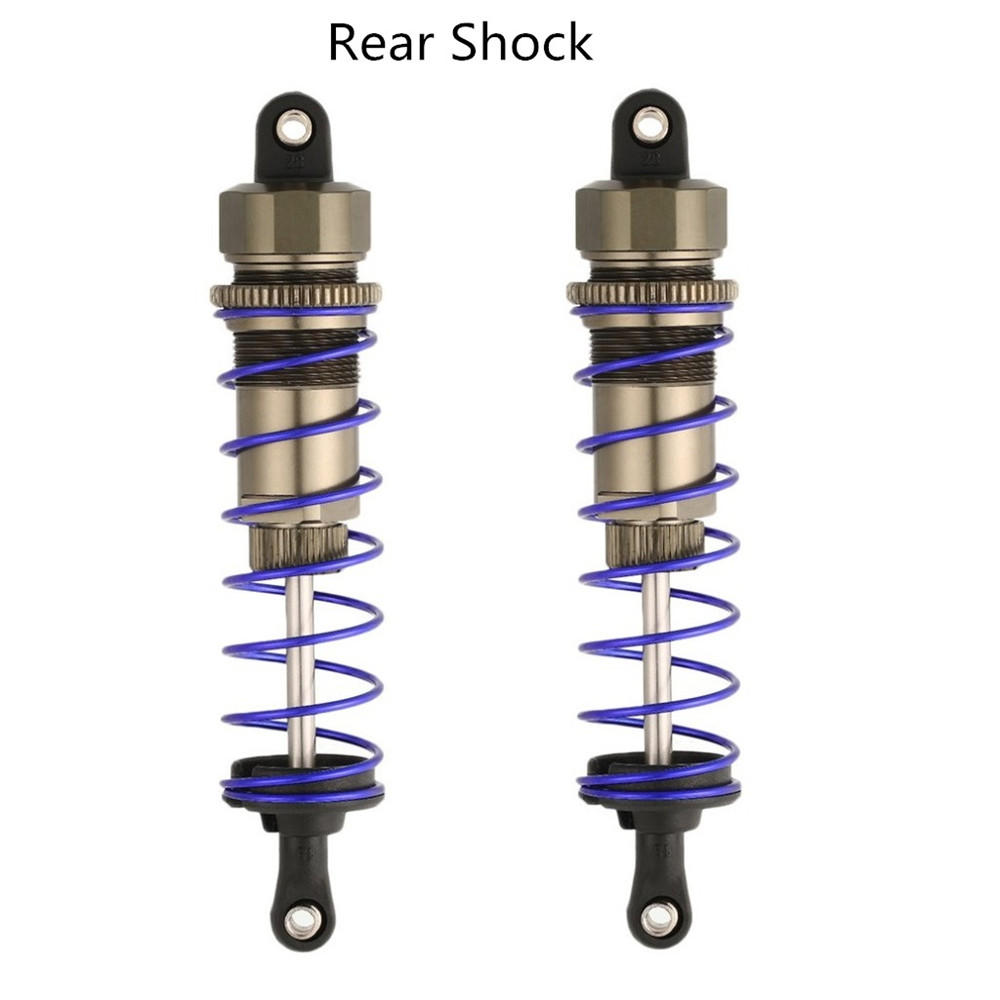 2PCS ZD Racing 7358/7359 Front/Rear Oil Filled Shock Absorber for 9106s 1/10 RC Car Parts Rear shock absorber