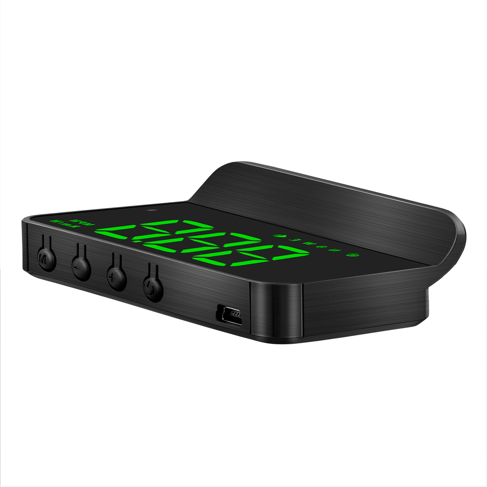 Car HUD Head Up Display GPS HUD Digital Windshield Projector Speed Meter Speedometer Over-Speed Fatigued Diving Alarm Universal For Cars, Trucks, Buses as picture show