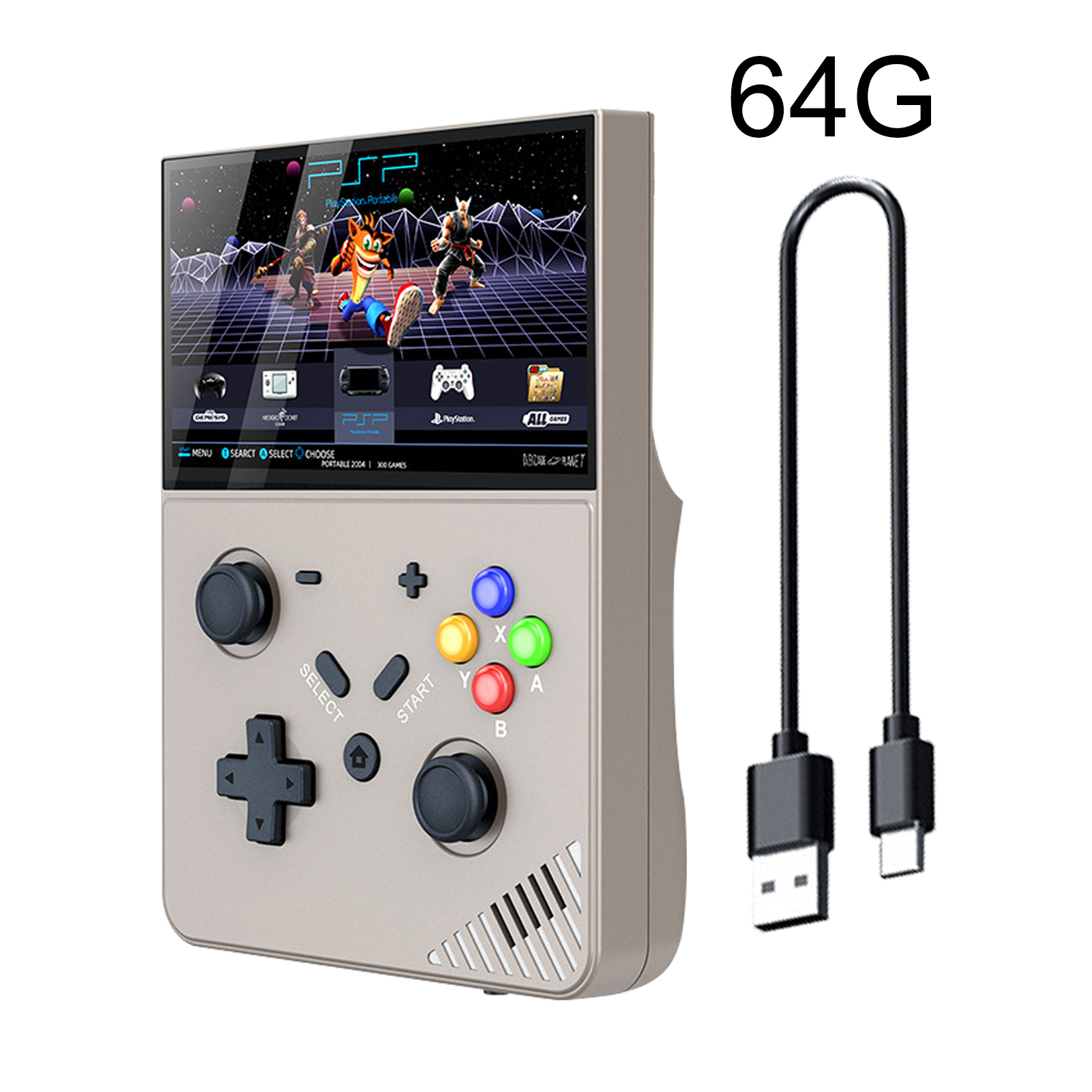 M18 Retro Handheld Game Console 4.3-Inch LCD Screen Hand Held Video Games System