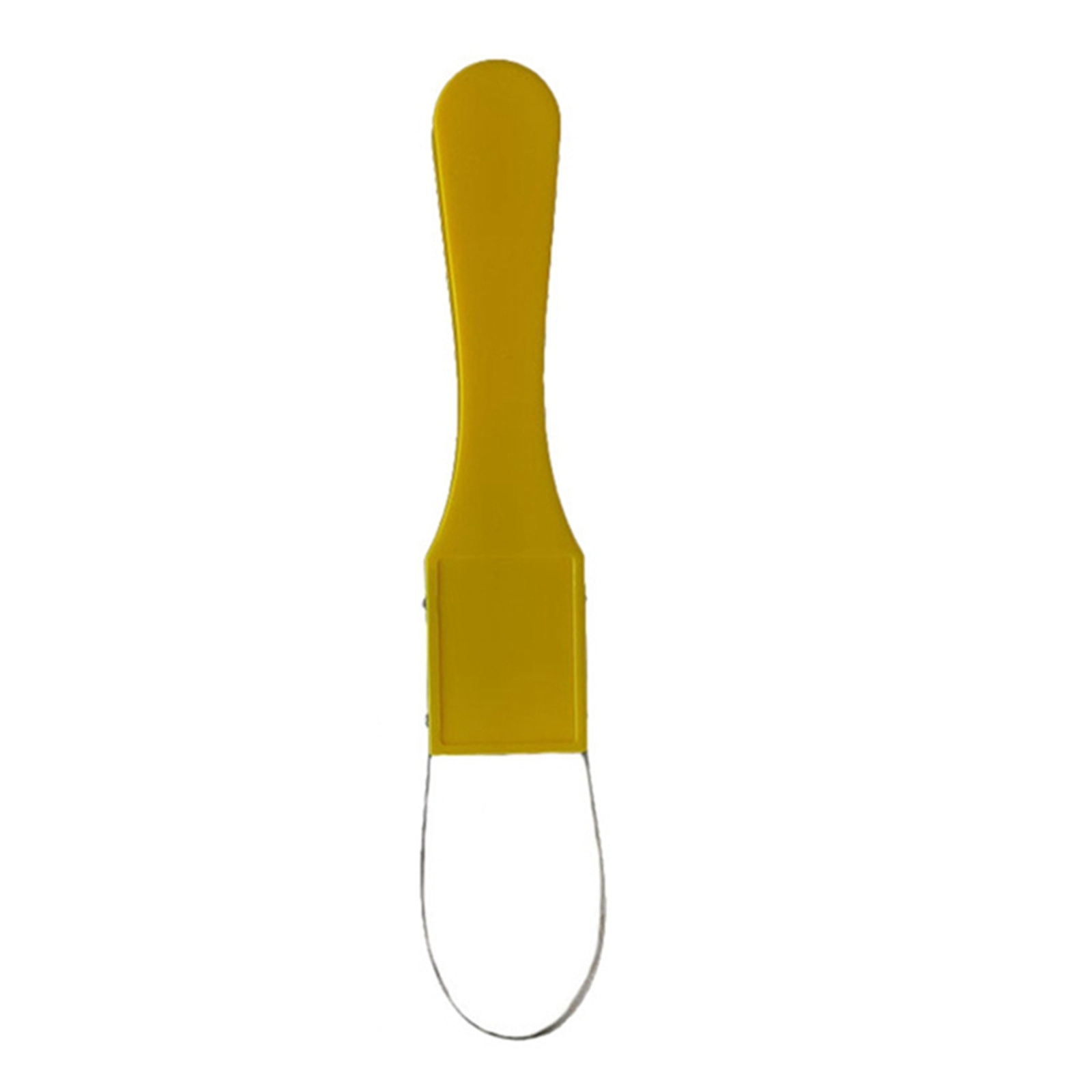 Weeding Tool For Gardening And Yard Work, Loop Hoe Weed Remover Tool, Portable Sharp Blades Manual Weeder Tool For Weeding, Loosening, And Planting 395 yellow