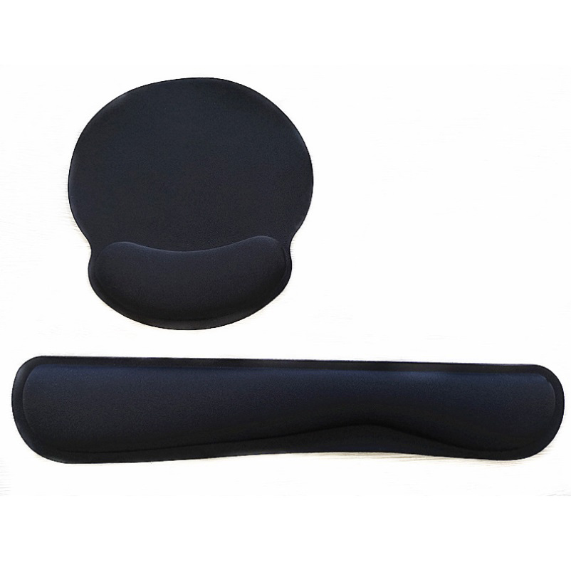 Keyboard  Wrist  Rest  Pad And Mouse Gel Wrist Rest Support Memory Foam Ergonomic Cushion Keyboard pad + mouse pad