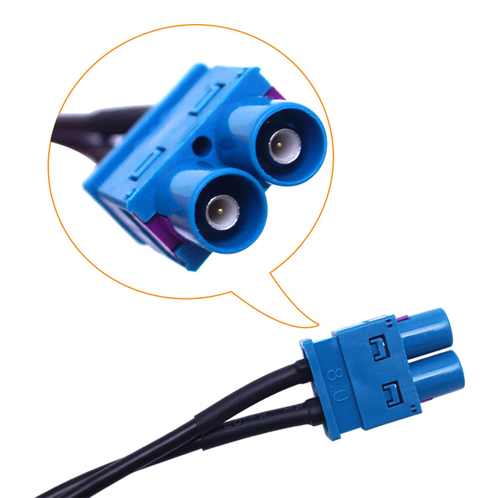 Special Dual FAKRA RF Radio Antenna Adapter for Volkswagen RNS510